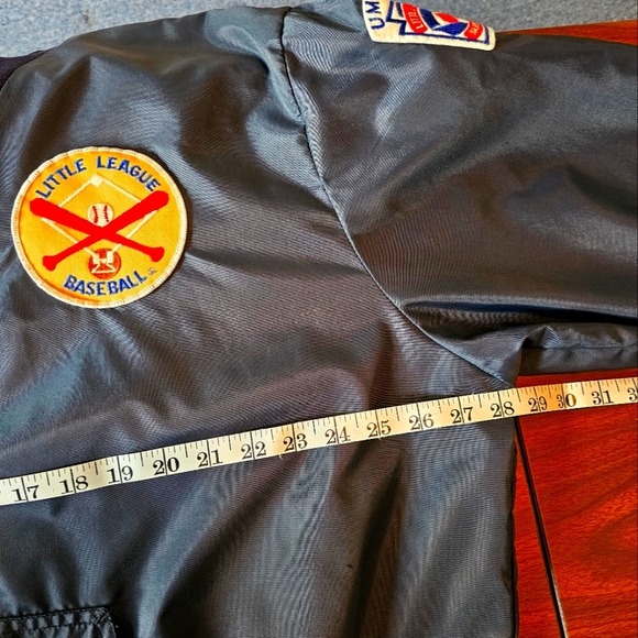 Vintage 90s Fechheimer UMPIRE Pullover LITTLE LEAGUE Baseball V-neck - Picture 7 of 8